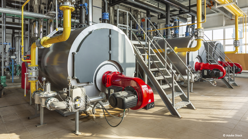 在锅炉系统中，给水箱液位是一个关键过程参数