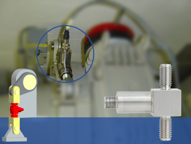 威卡F2301型力传感器，通过测量扭矩支撑部位的载荷（见左图），能够间接监测耙式搅拌器驱动器的扭矩。这些仪表采用双螺纹和万向头设计，安装简便。