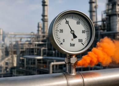 压力表泄漏导致工艺介质外泄