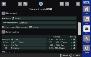 GA11还可分析诸如C4-FN混合气体等替代绝缘气体