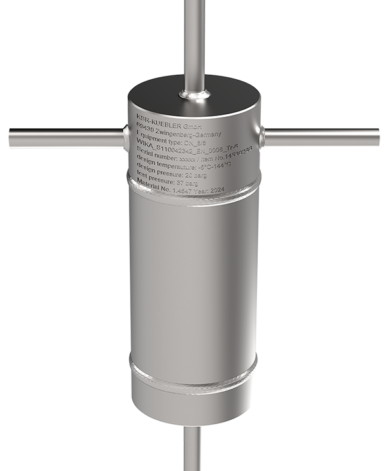 不锈钢捕集器，型号N-IA TR
